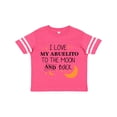 thumbnail image 1 of Inktastic I Love My Abuelito To The Moon and Back Boys or Girls Toddler T-Shirt, 1 of 5