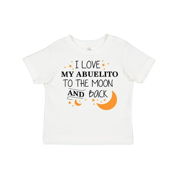 Inktastic I Love My Abuelito To The Moon and Back Boys or Girls Toddler T-Shirt