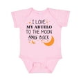 thumbnail image 1 of Inktastic I Love My Abuelo to the Moon and Back Boys or Girls Baby Bodysuit, 1 of 5