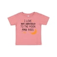 thumbnail image 1 of Inktastic I Love My Abuelo to the Moon and Back Boys or Girls Baby T-Shirt, 1 of 5