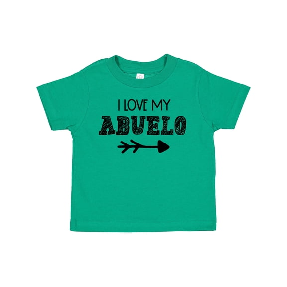Inktastic I Love My Abuelo with Arrow Boys or Girls Toddler T-Shirt