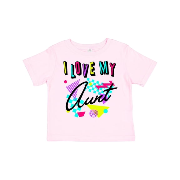 Inktastic I Love My Aunt- 80s Retro Style Boys or Girls Toddler T-Shirt