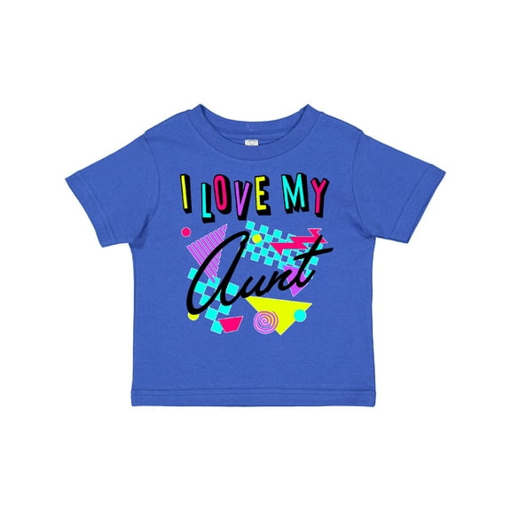 Inktastic I Love My Aunt- 80s Retro Style Boys or Girls Toddler T-Shirt