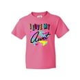 thumbnail image 1 of Inktastic I Love My Aunt- 80s Retro Style Youth T-Shirt, 1 of 5
