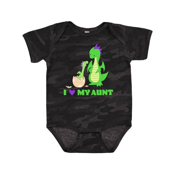 Inktastic I Love My Aunt Boys or Girls Baby Bodysuit