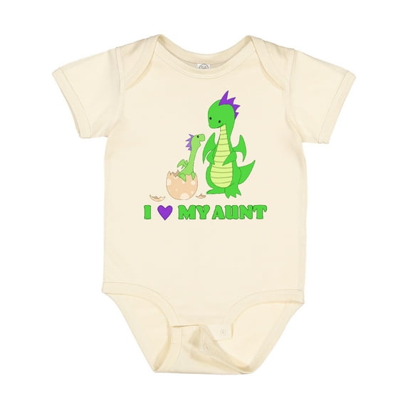 Inktastic I Love My Aunt Boys or Girls Baby Bodysuit