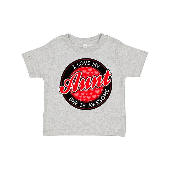 Inktastic I Love My Aunt Boys or Girls Toddler T-Shirt