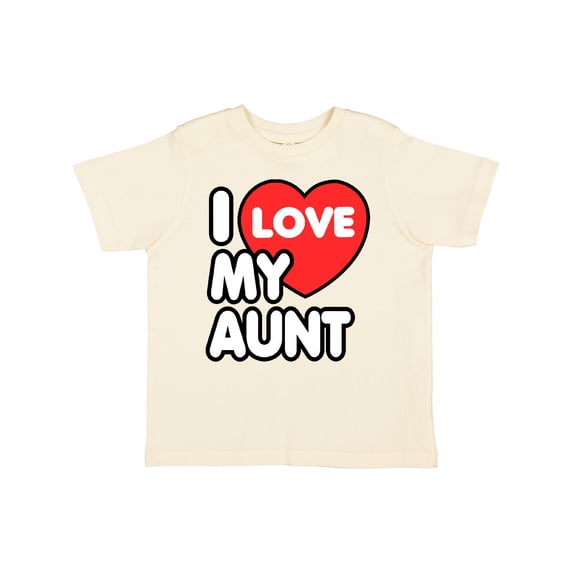 Inktastic I Love My Aunt Boys or Girls Toddler T-Shirt