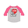 thumbnail image 1 of Inktastic I Love My Aunt Boys or Girls Toddler T-Shirt, 1 of 5