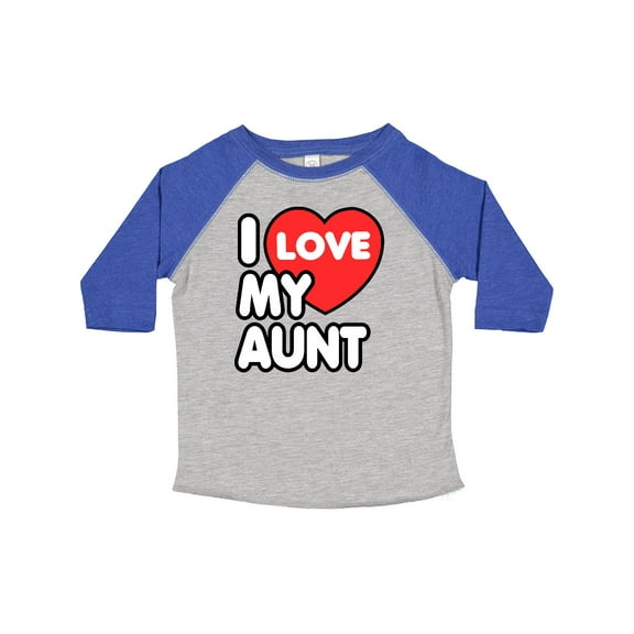 Inktastic I Love My Aunt Boys or Girls Toddler T-Shirt