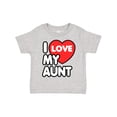 thumbnail image 1 of Inktastic I Love My Aunt Boys or Girls Toddler T-Shirt, 1 of 5
