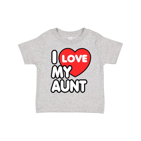 Inktastic I Love My Aunt Boys or Girls Toddler T-Shirt