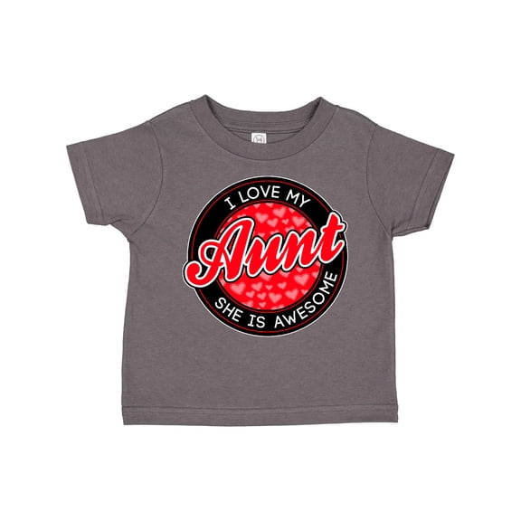 Inktastic I Love My Aunt Boys or Girls Toddler T-Shirt