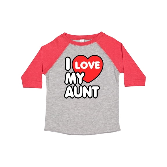 Inktastic I Love My Aunt Boys or Girls Toddler T-Shirt