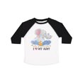 thumbnail image 1 of Inktastic I Love My Aunt Elephant Family Boys or Girls Toddler T-Shirt, 1 of 5