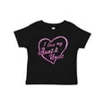 thumbnail image 1 of Inktastic I Love My Aunt and Uncle in Pink Chalk Heart Boys or Girls Baby T-Shirt, 1 of 5