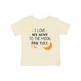 thumbnail image 1 of Inktastic I Love My Aunt to the Moon and Back Boys or Girls Baby T-Shirt, 1 of 5