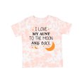 thumbnail image 1 of Inktastic I Love My Aunt to the Moon and Back Boys or Girls Toddler T-Shirt, 1 of 5