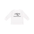 thumbnail image 1 of Inktastic I Love My Auntie Boys or Girls Long Sleeve Toddler T-Shirt, 1 of 5