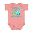 thumbnail image 1 of Inktastic I Love My Auntie-saurus Cute Brontosaurus Family Boys or Girls Baby Bodysuit, 1 of 5