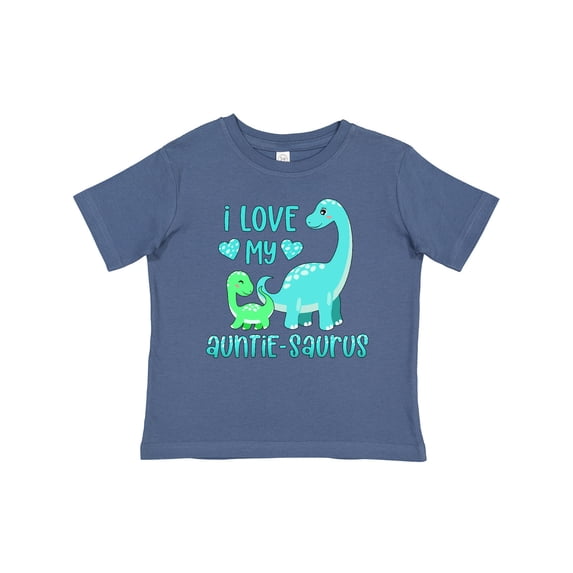 Inktastic I Love My Auntie-saurus Cute Brontosaurus Family Boys or Girls Baby T-Shirt