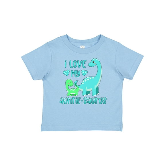 Inktastic I Love My Auntie-saurus Cute Brontosaurus Family Boys or Girls Baby T-Shirt