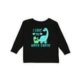 thumbnail image 1 of Inktastic I Love My Auntie-saurus Cute Brontosaurus Family Boys or Girls Long Sleeve Toddler T-Shirt, 1 of 5