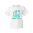 thumbnail image 1 of Inktastic I Love My Auntie-saurus Cute Brontosaurus Family Youth T-Shirt, 1 of 5