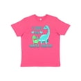thumbnail image 1 of Inktastic I Love My Auntie-saurus Cute Brontosaurus Family Youth T-Shirt, 1 of 5