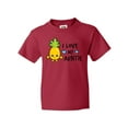 thumbnail image 1 of Inktastic I Love My Auntie with Pineapple Youth T-Shirt, 1 of 5