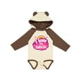 thumbnail image 1 of Inktastic I Love My Babcia Girls Girls Long Sleeve Baby Bodysuit, 1 of 5