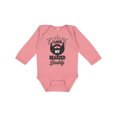thumbnail image 1 of Inktastic I Love My Bearded Daddy Boys or Girls Long Sleeve Baby Bodysuit, 1 of 5