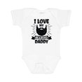 thumbnail image 1 of Inktastic I Love My Bearded Daddy for Fathers Day with Grunge Boys Baby Bodysuit, 1 of 5