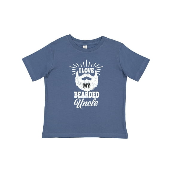 Inktastic I Love My Bearded Uncle Boys or Girls Baby T-Shirt