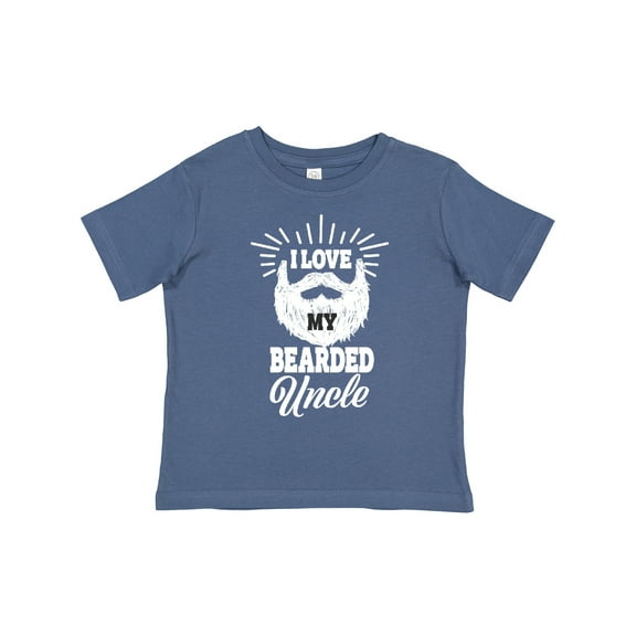 Inktastic I Love My Bearded Uncle Boys or Girls Toddler T-Shirt