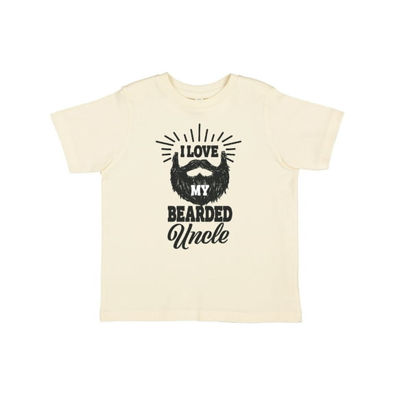 Inktastic I Love My Bearded Uncle Boys or Girls Toddler T-Shirt