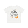 thumbnail image 1 of Inktastic I Love My Big Brother to the Moon and Back Boys or Girls Toddler T-Shirt, 1 of 5