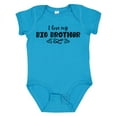 thumbnail image 1 of Inktastic I Love My Big Brother with Hearts Boys or Girls Baby Bodysuit, 1 of 5