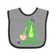 thumbnail image 1 of Inktastic I Love My Big Sis Boys or Girls Baby Bib, 1 of 4