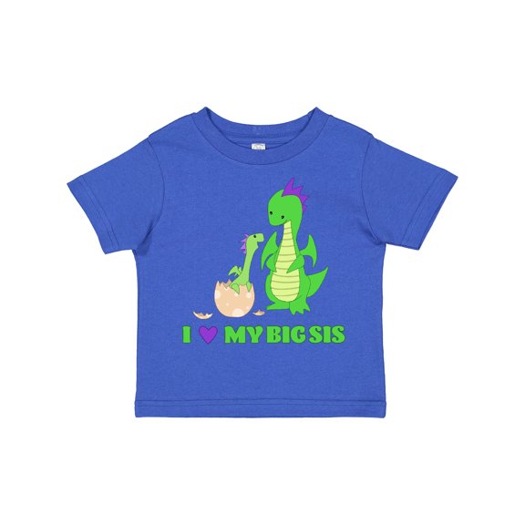 Inktastic I Love My Big Sis Boys or Girls Toddler T-Shirt
