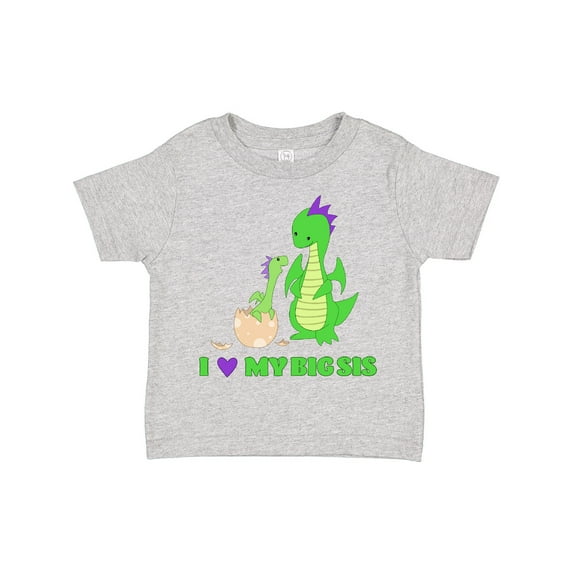 Inktastic I Love My Big Sis Boys or Girls Toddler T-Shirt