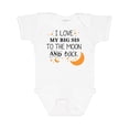 thumbnail image 1 of Inktastic I Love My Big Sis to the Moon and Back Boys or Girls Baby Bodysuit, 1 of 5