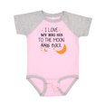thumbnail image 1 of Inktastic I Love My Big Sis to the Moon and Back Gift Baby Boy or Baby Girl Bodysuit, 1 of 4