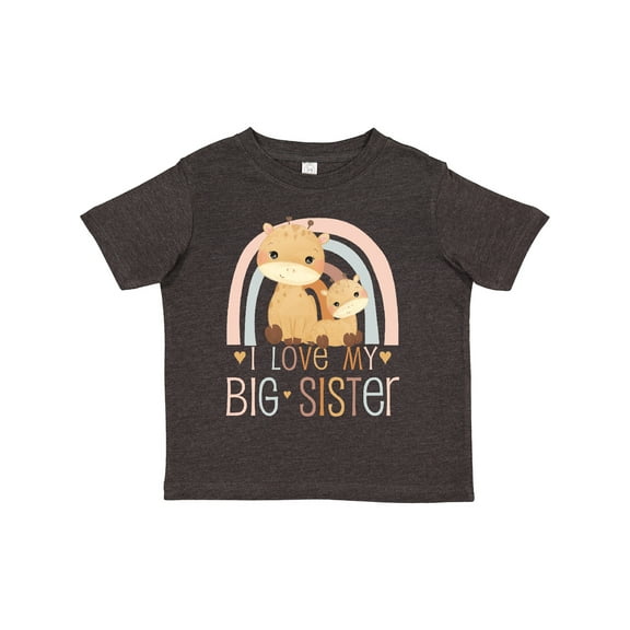 Inktastic I Love My Big Sister Boys or Girls Toddler T-Shirt