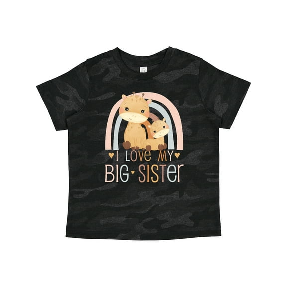 Inktastic I Love My Big Sister Boys or Girls Toddler T-Shirt