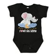 thumbnail image 1 of Inktastic I Love My Big Sister Cute Elephants with Moon and Stars Boys or Girls Baby Bodysuit, 1 of 5