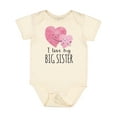 thumbnail image 1 of Inktastic I Love My Big Sister Two Hugging Hearts Boys or Girls Baby Bodysuit, 1 of 5