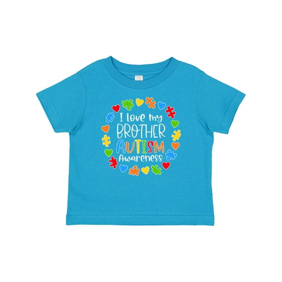Inktastic I Love My Brother Autism Awareness Boys or Girls Baby T-Shirt
