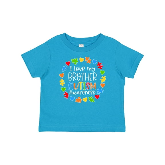 Inktastic I Love My Brother Autism Awareness Boys or Girls Baby T-Shirt