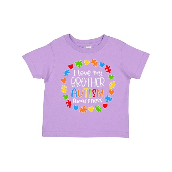 Inktastic I Love My Brother Autism Awareness Boys or Girls Toddler T-Shirt